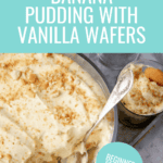 Banana Pudding in a bowl.