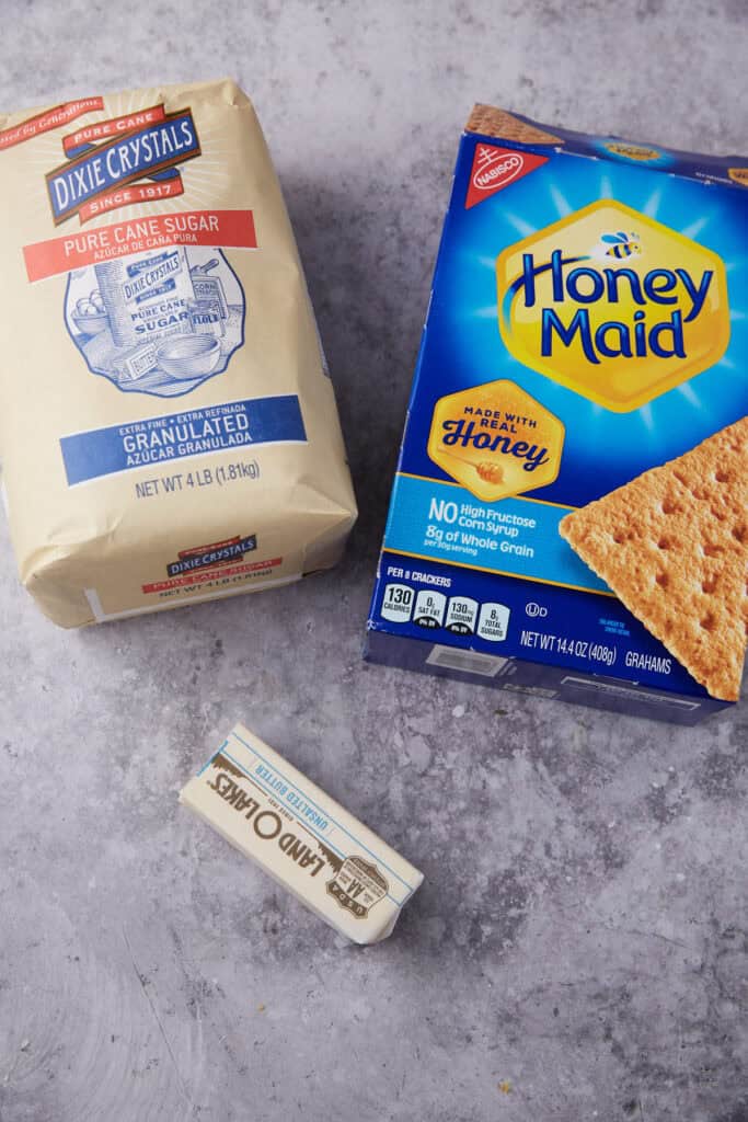 graham cracker crust ingredients.