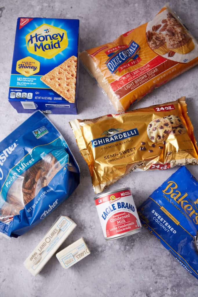 hello dolly bar ingredients.