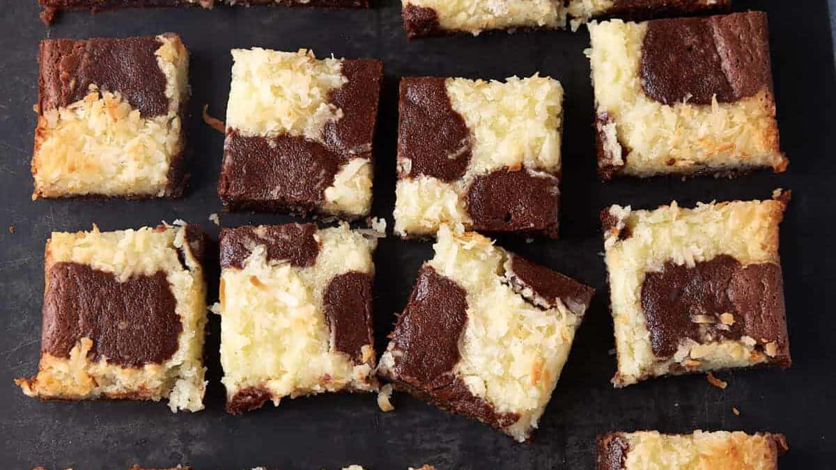 Fudgy Coconut Brownies - Better Than a Mounds Bar