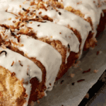sliced pineapple bread (loaf cake).