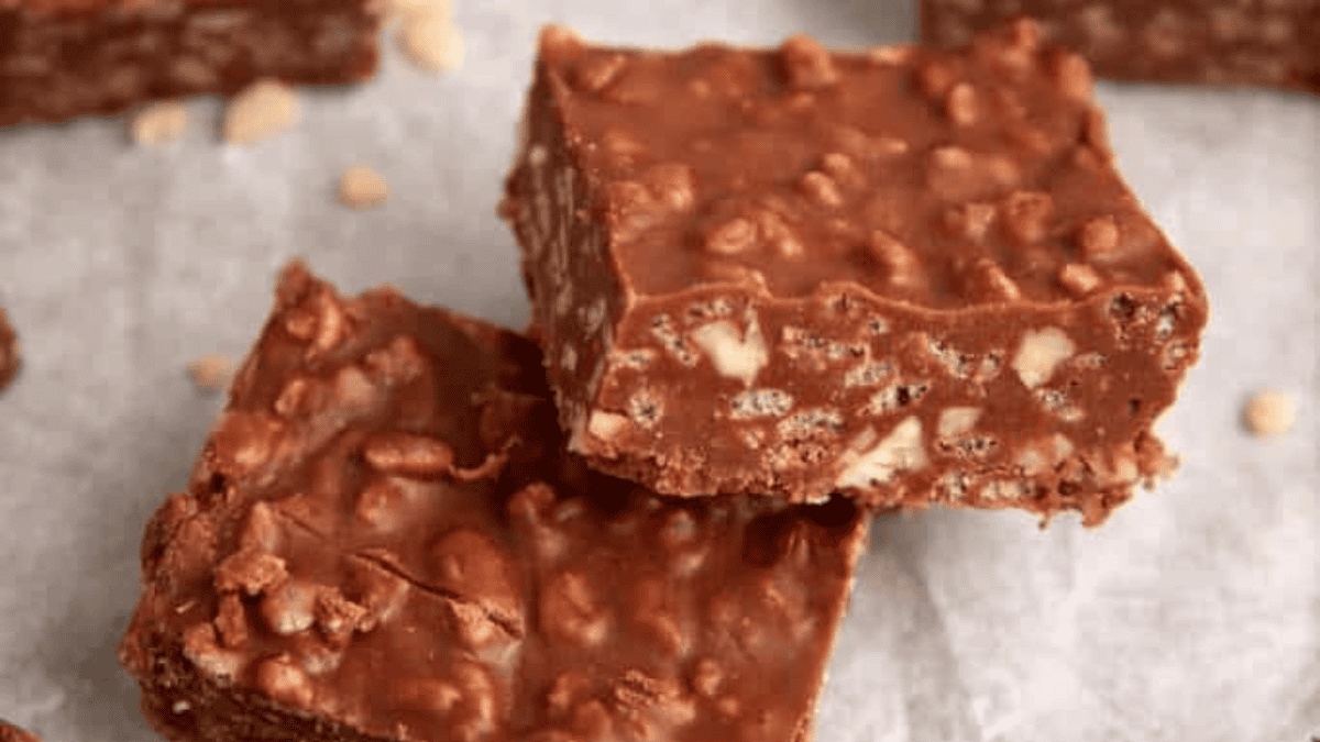 Tasty Chocolate Peanut Butter Rice Krispie Treats