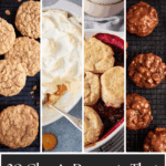 Pinterest collage with text overlay for desserts that taste like after church