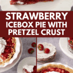strawberry icebox pie pin.
