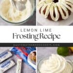 Lemon Lime Frosting collage pin