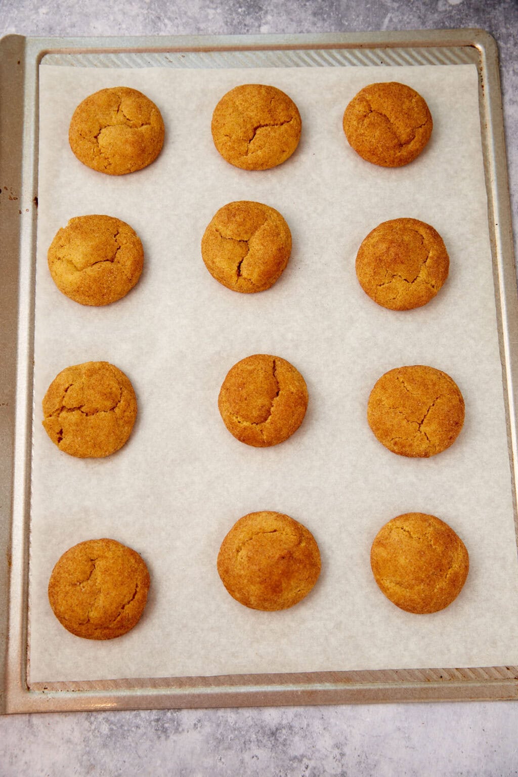 Soft Pumpkin Snickerdoodles with Cinnamon Sugar Coating - Easy Southern ...