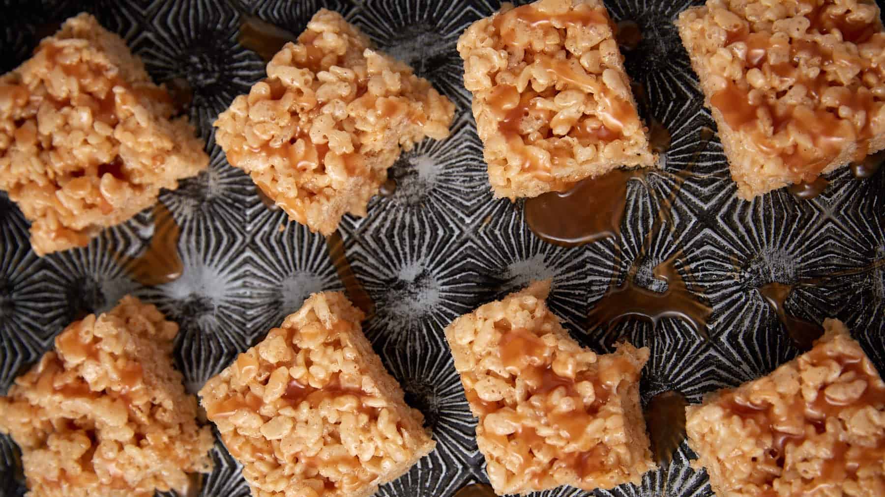 Brown Butter Caramel Rice Krispie Treats