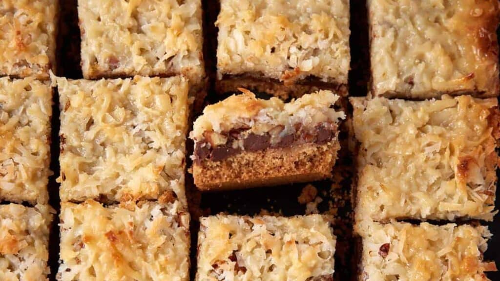 hello dolly bars on a dark background.