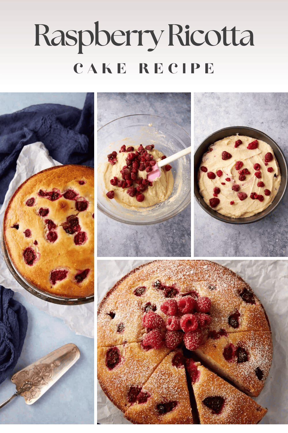 Raspberry Ricotta Cake Recipe Raspberry Ricotta Cake (One Layer, No Frosting Needed) - Easy Southern ...